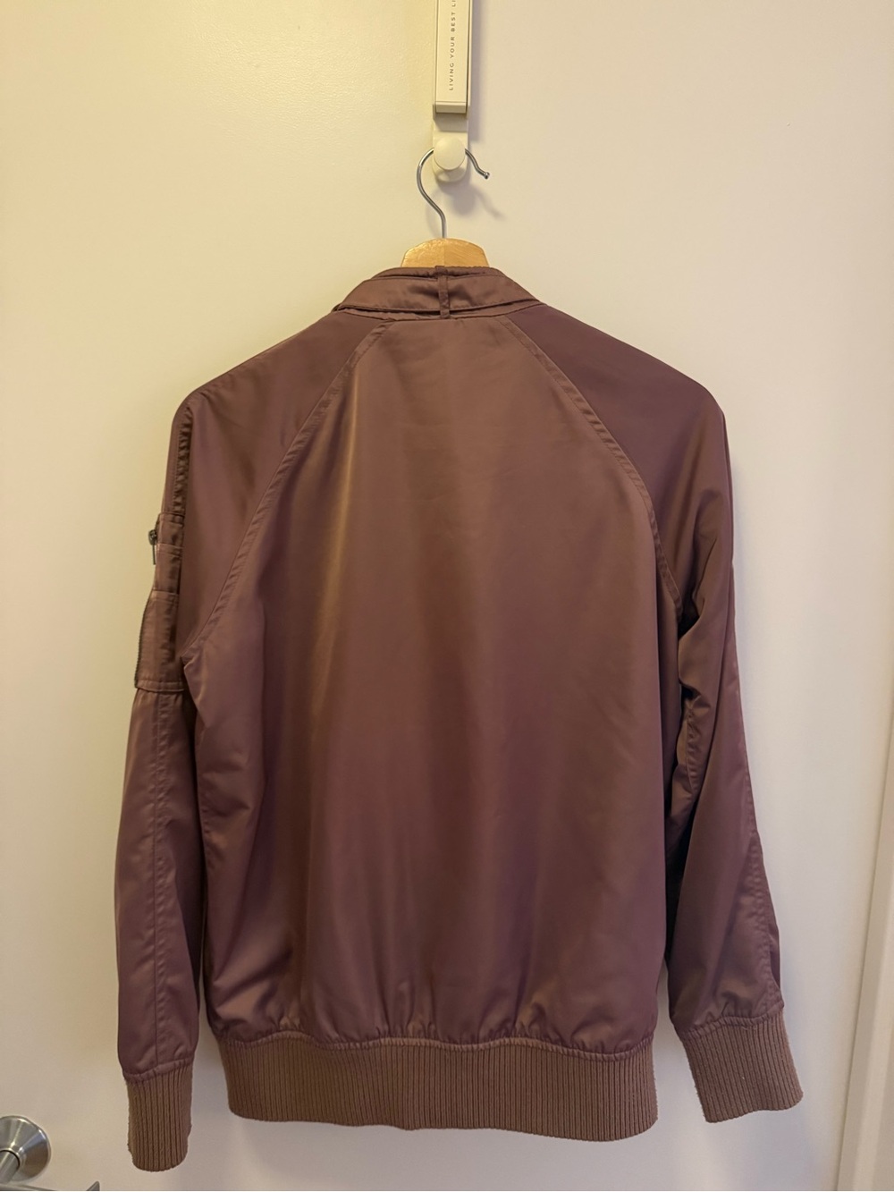 Members Only Purple(ish) Bomber Jacket - Picture 2 of 8